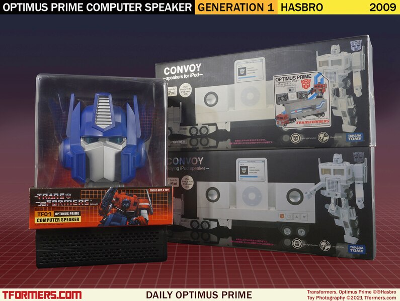 Daily Prime - Generation 1 Optimus Prime Computer Speaker Head