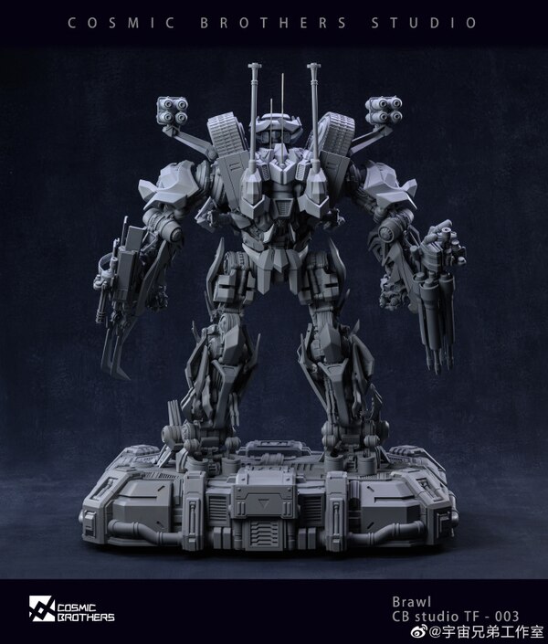 Cosmic Brothers Studio Transformers Brawl Statue  (5 of 9)
