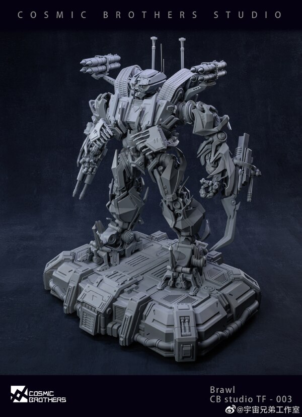 Cosmic Brothers Studio Transformers Brawl Statue  (8 of 9)