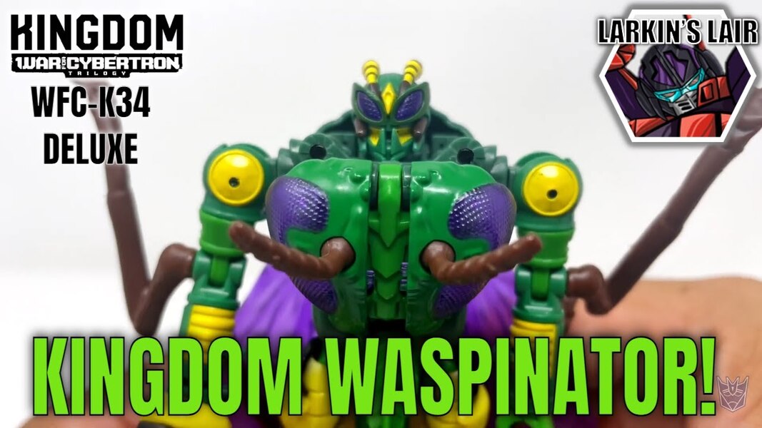 Transformers Kingdom Deluxe Predacon Waspinator Review WFC-K34 Review