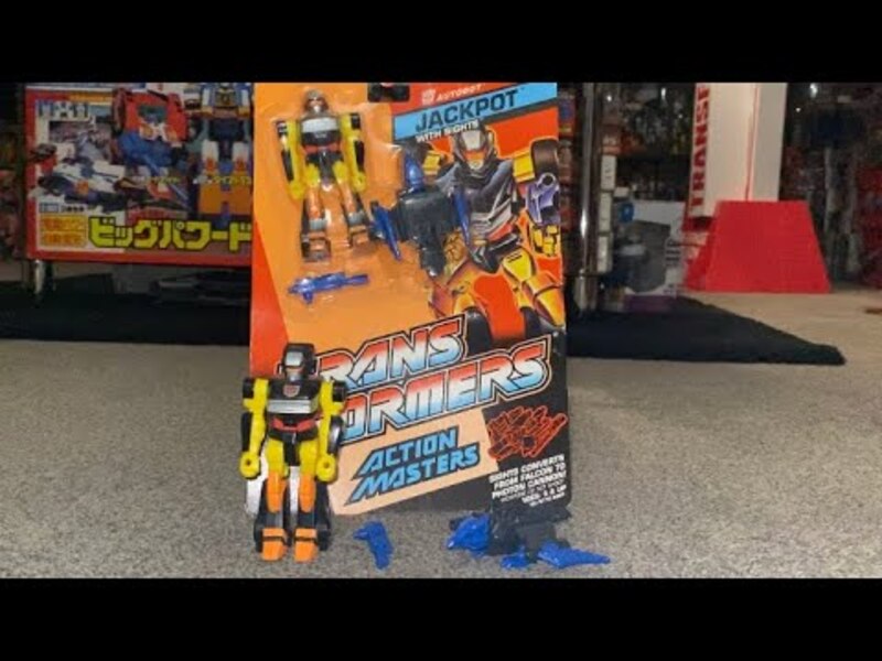 Transformers G1 Jackpot and Sights Review. Action Master MOSC Not Golden Disk