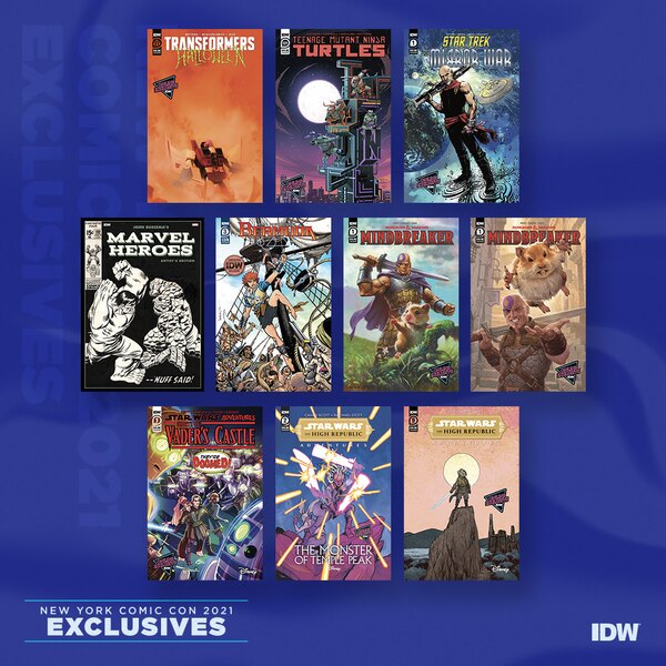 State of IDW Reveals Red-Hot Exclusives for New York Comic Con