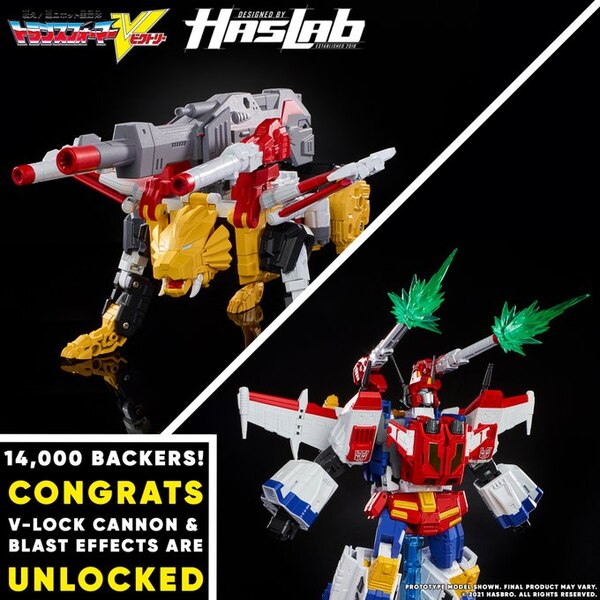 HasLab Transformers Victory Saber V-Lock Cannon + Blast Effects Funded!
