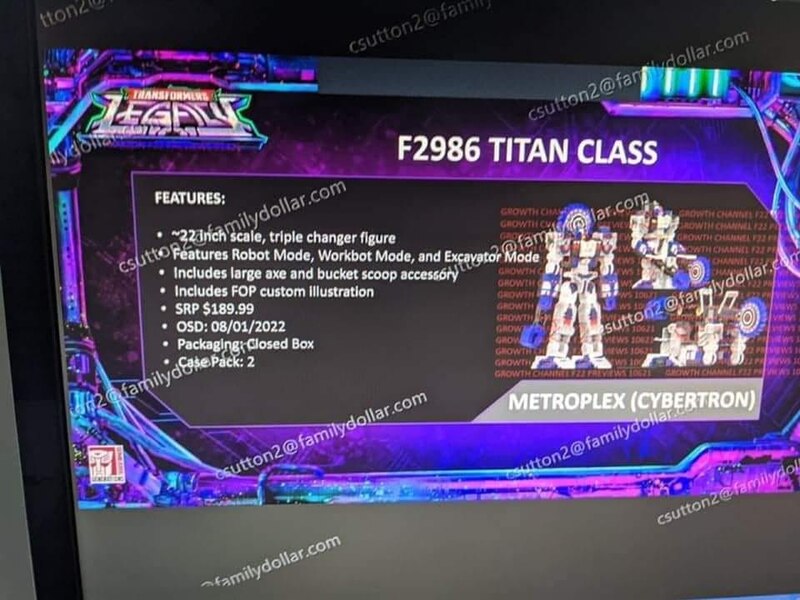 Transformers Legacy Titan Cybertron Metroplex Leaked Image?