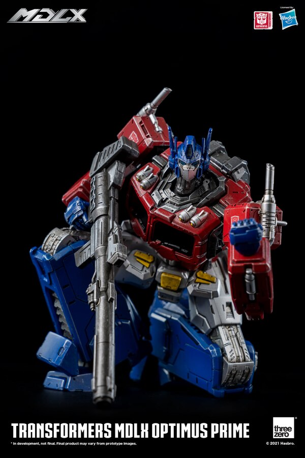 threezero Transformers MDLX G1 Optimus Prime First Look at Full Color Image