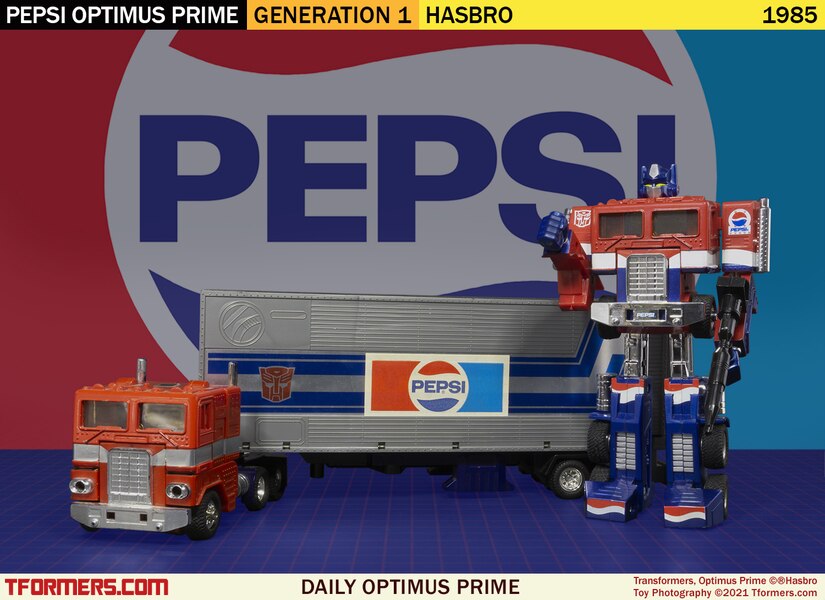 Daily Prime - Transformers Pepsi Generation 1 Optimus Prime