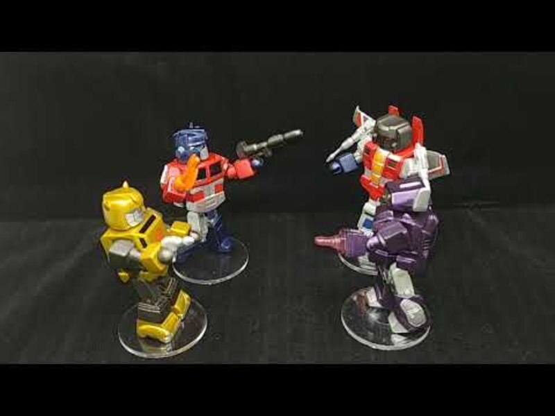 Chuck's Reviews Minimates Optimus Prime Bumblebee Starscream And Shockwave