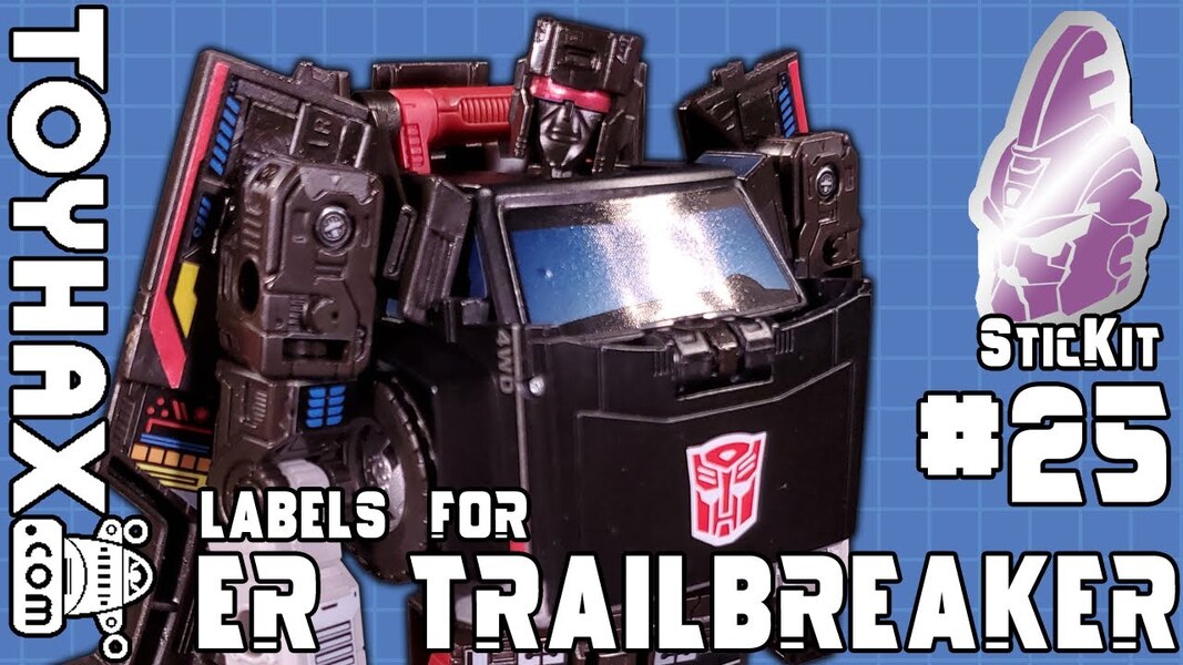 TOYHAX Labels for ER Trailbreaker - SticKit #25