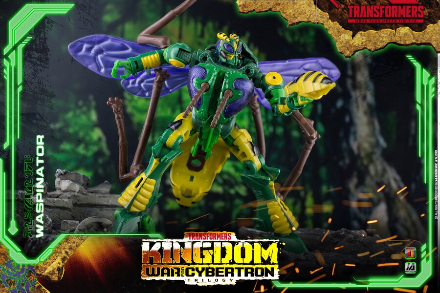 Transformers Kingdom Waspinator Toy Photography Images by IAMNOFIRE