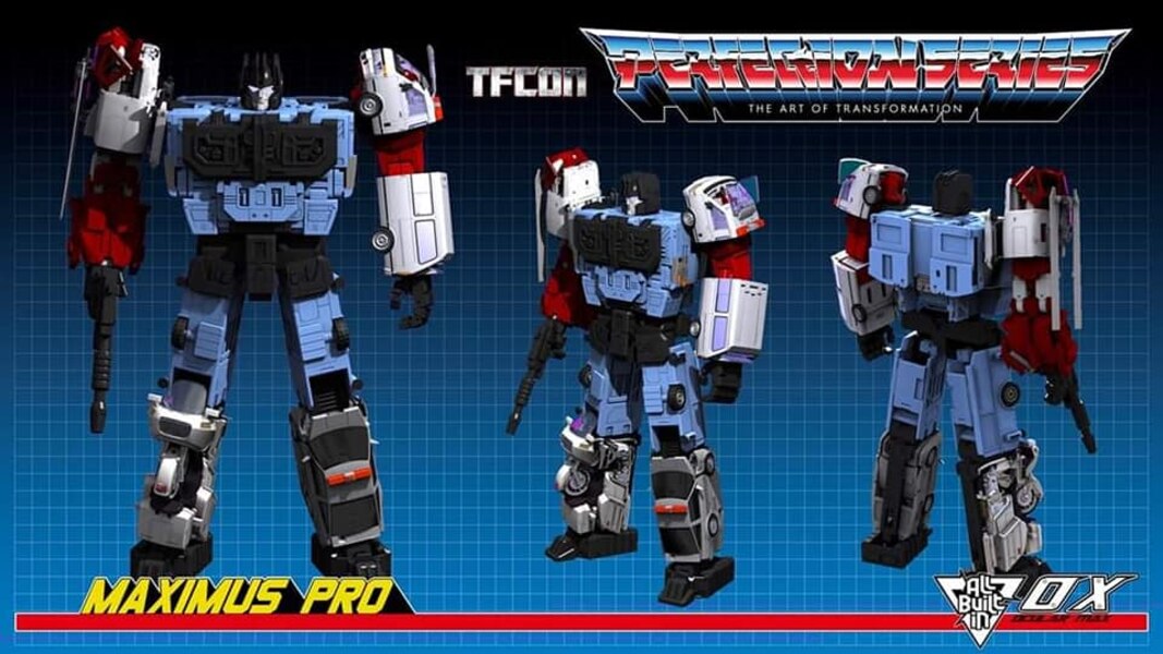 Ocular Max 2022 Previews Maximus Pro (Defensor) & RMX Figures Official Images