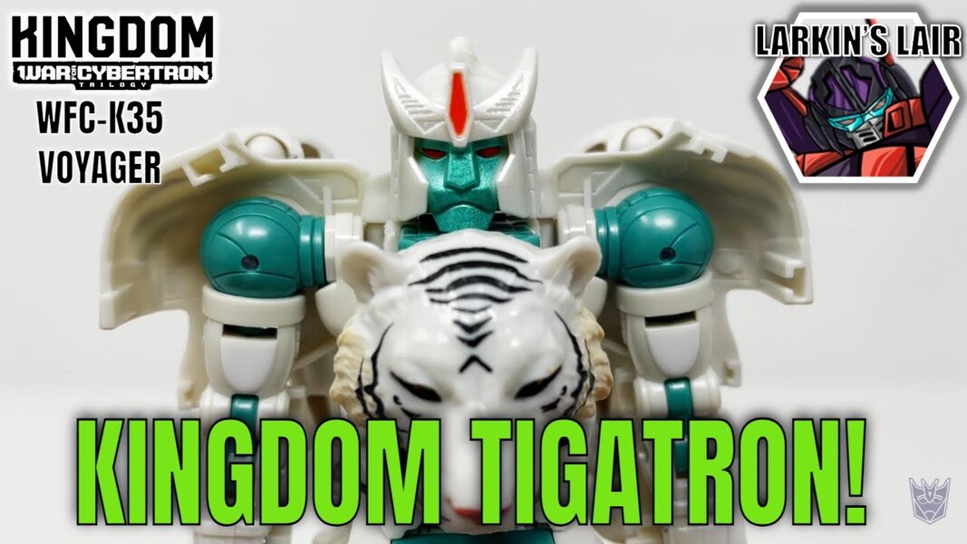 Kingdom Voyager Maximal Tigatron Review WFC-K35 (Retail Release), Larkin's Lair