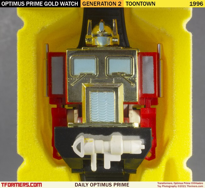 Daily Prime - Korean Generation 2 Optimus Prime Gold Watch