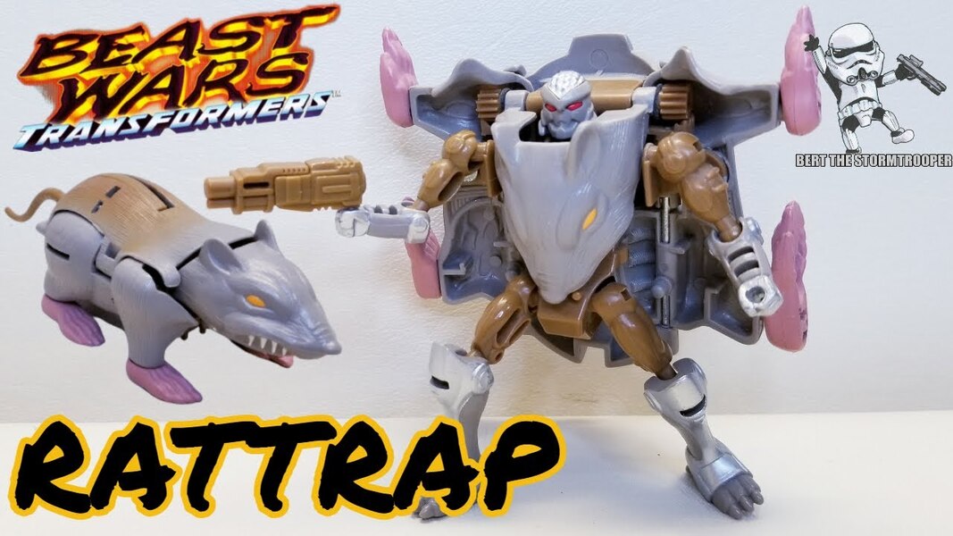 Transformers Beast Wars RATTRAP Review by Bert The Stormtrooper!