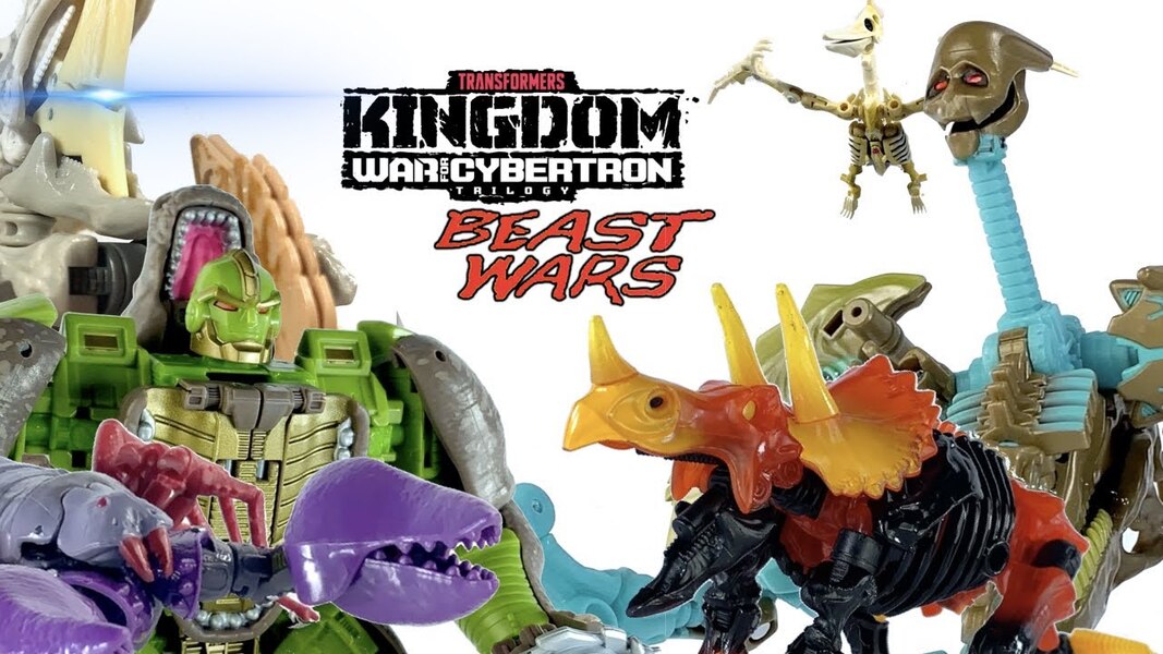 WATCH! Transformers WFC: Kingdom Beast Wars Transforming Stop Motion by Lumaken Studio