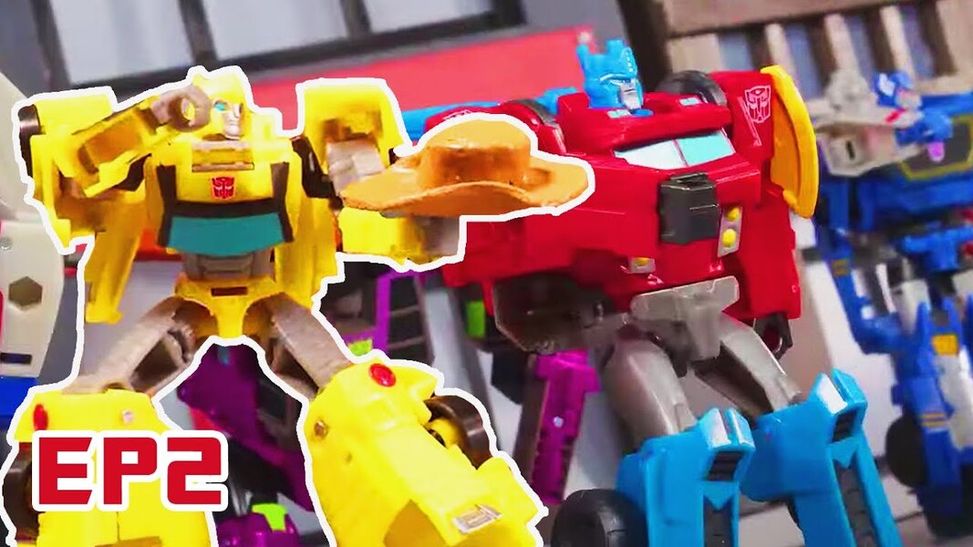 WATCH! Transformers Offical Stop Motion - Dance Off Episode 2 