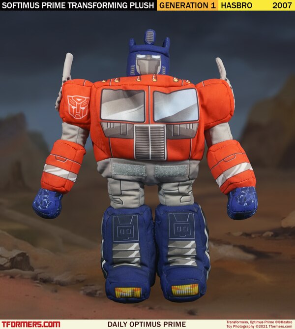 Daily Prime - Transformers Softimus Prime Transforming Plush