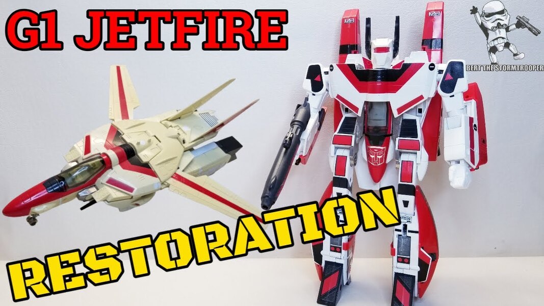 Transformers G1 Jetfire Restoration by Bert The Stormtrooper Reviews!