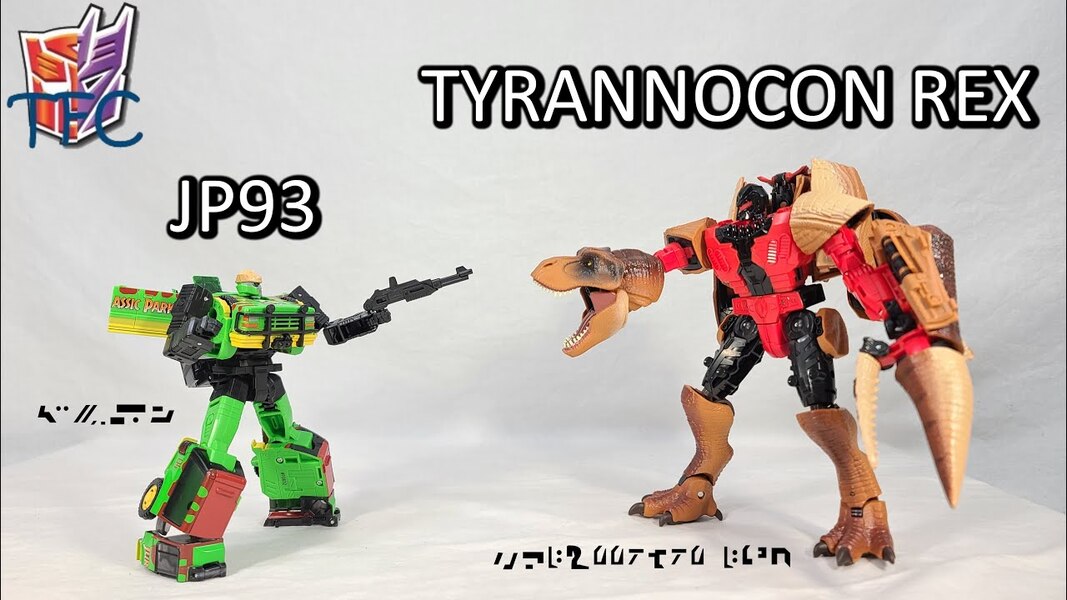 TF Collector Tyrannocon Rex & JP93 Review!
