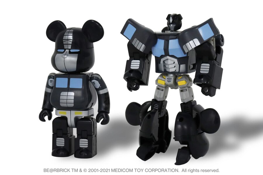 Transformers Bearbrick BAPE 200% Black Version Exclusive Official Reveal