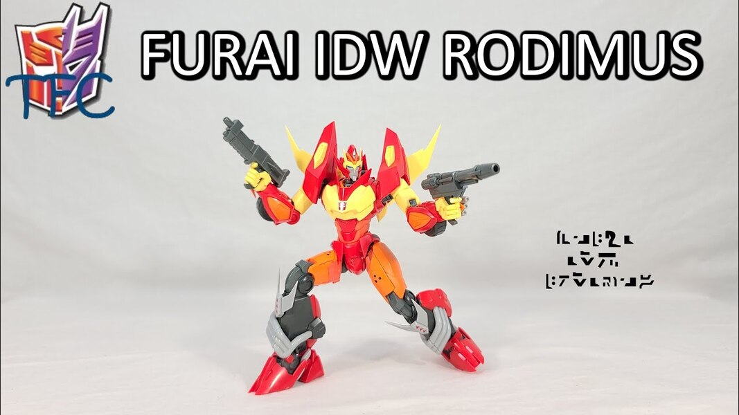 TF Collector Furai Model IDW Rodimus In-Hand Review!