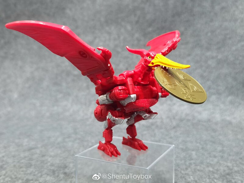 Transformers Golden Disk Collection Terrorsaur In-Hand Images