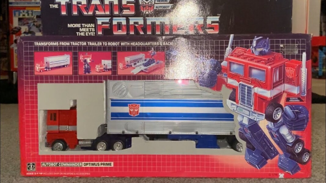 Daily Prime - Transformers G1 Optimus Prime Blue Parts in Error Box Diaclone Variant
