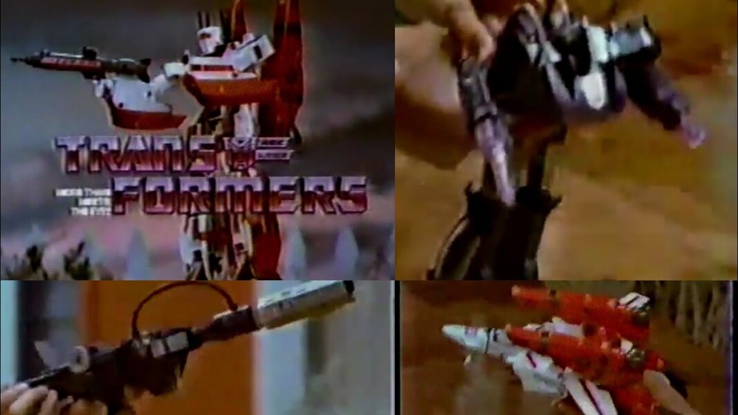 WATCH! Transformers G1 Shockwave & Jetfire 1985 Original TV Commercial