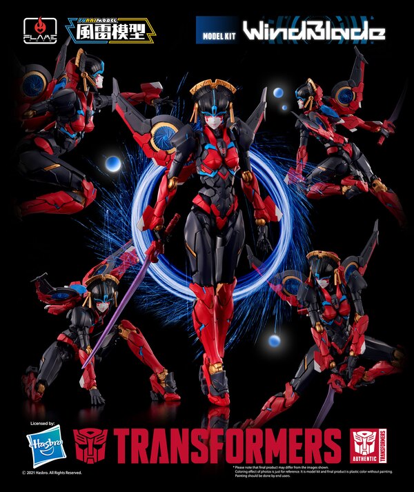 Flame Toys Transformers Furai Model Windblade Release Delayed