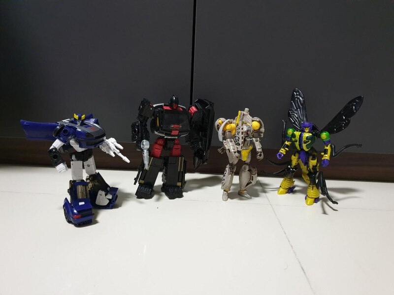 Leaked Transformers Black Ironhide, Nighprowler, Buzzaw New Figure Images