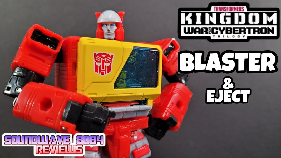 Transformers WFC Kingdom Blaster with Eject Review