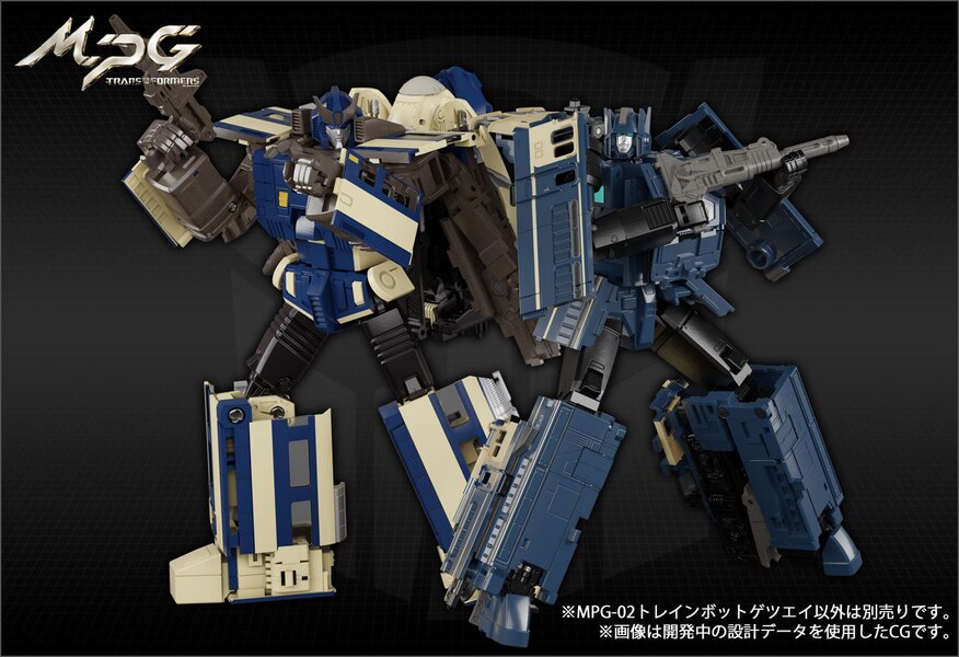 Takara Transformers Masterpiece MPG-02 Getsuei More Official Images - Compared!