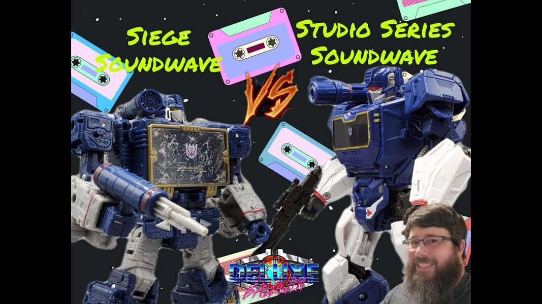 Siege Soundwave VS Studio Series Soundwave