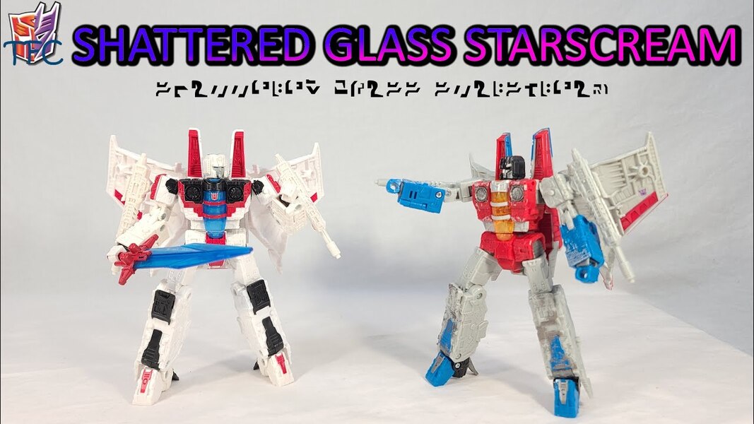 TF Collector Shattered Glass Starscream Review!