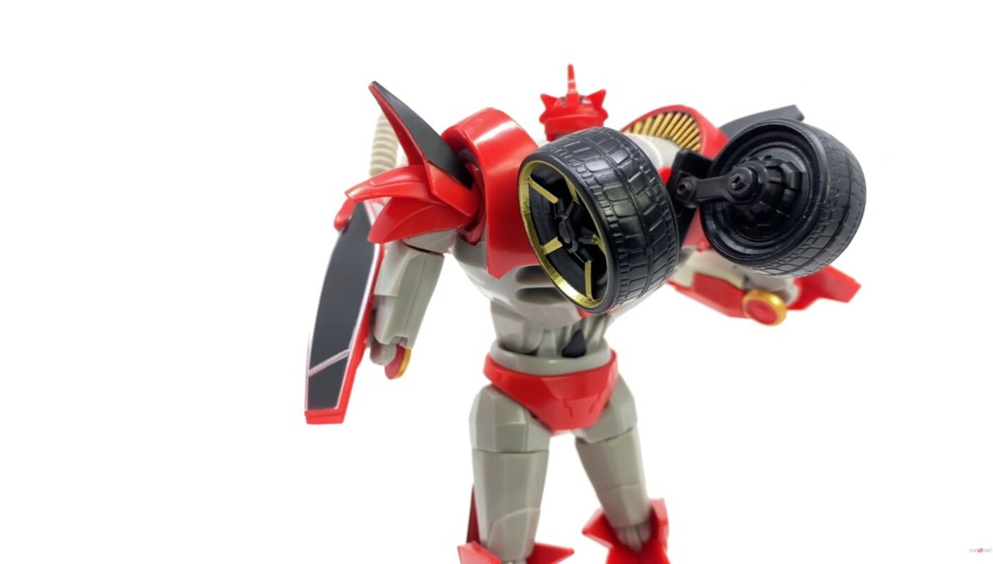 Transformers Prime RED Knock Out In-Hand Images Out of Box