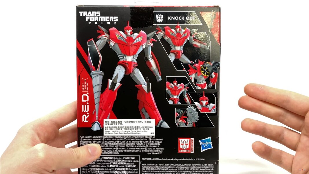 Transformers RED Prime Knock Out In Hand Image  (34 of 37)