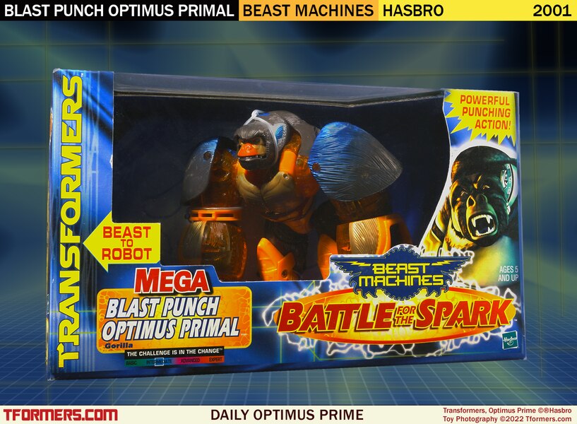 Daily Prime - Beast Machines Blast Punch Optimus Primal