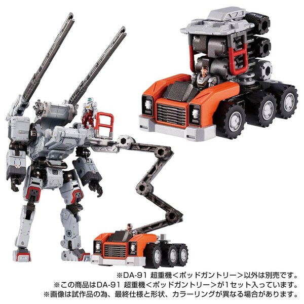 Diaclone Reboot DA 91 Super Heavy Equipment Pod Gantry Official Image  (9 of 10)