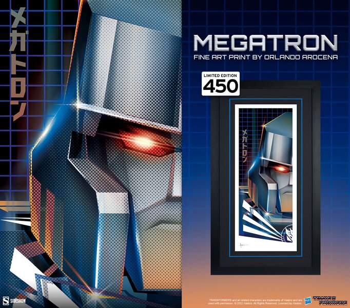 Sideshow Optimus Prime & Megatron Fine Art Prints by Orlando Arocena Announced