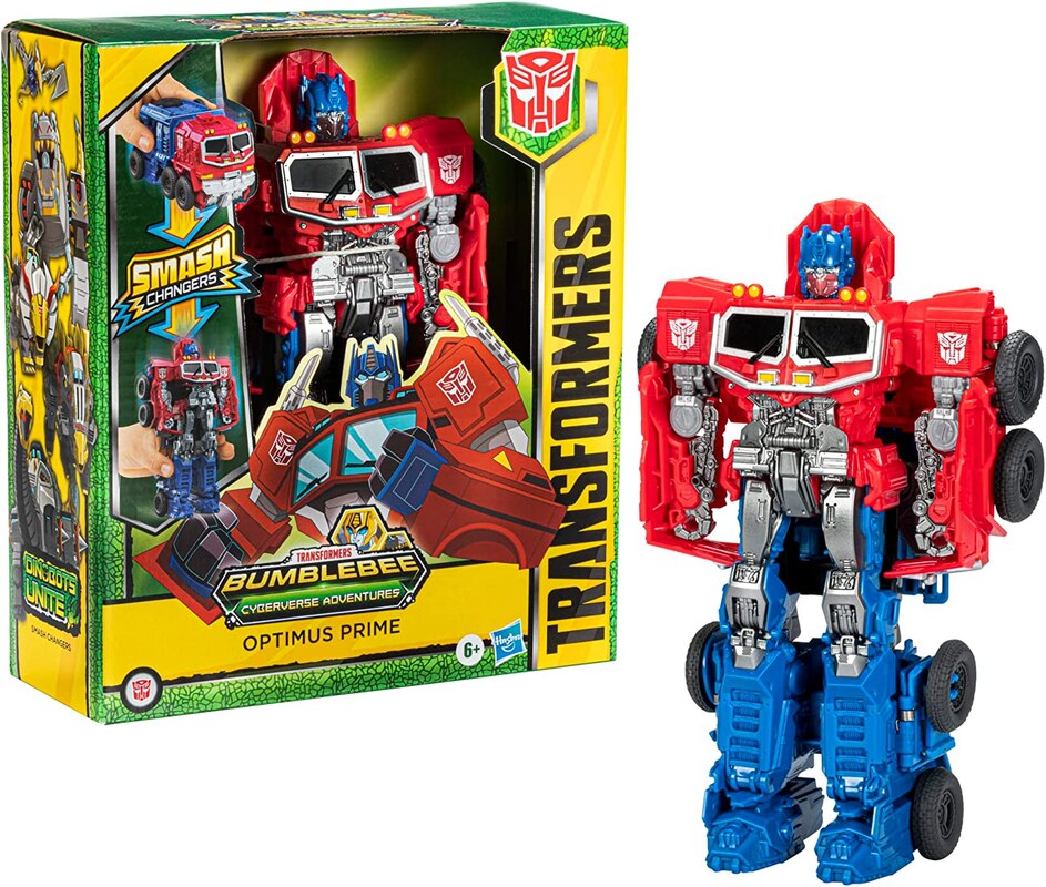 Rise of the Beasts Smash Changers Optimus Prime Available Online