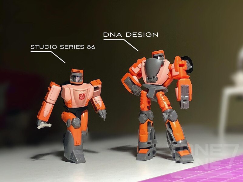 DNA Design DK-24 Transforming Wheelie Upgrade Kit In-Hand Images