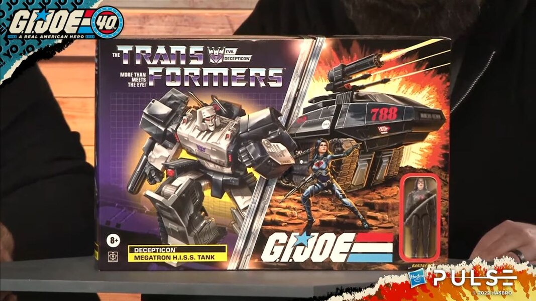 Transformers Megatron X GI Joe HISS Tank With Baroness Collaborative Official Image  (8 of 54)