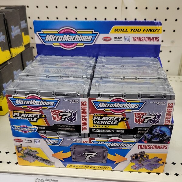 Jazwares Micro Machines Transformers Mystery Packs Found in USA Retail