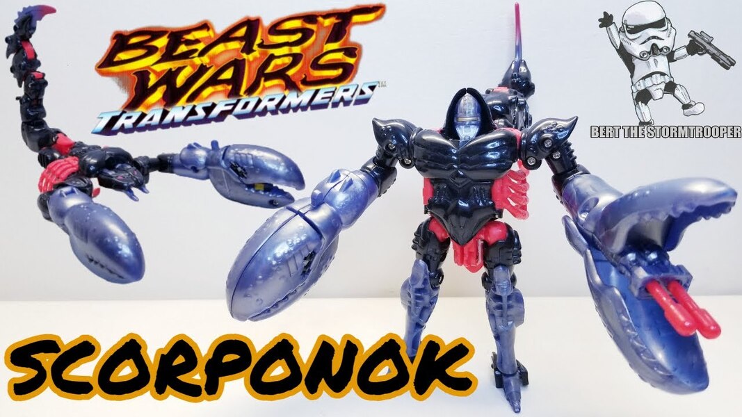 Transformers (1996) Beast Wars SCORPONOK review by Bert the Stormtrooper!
