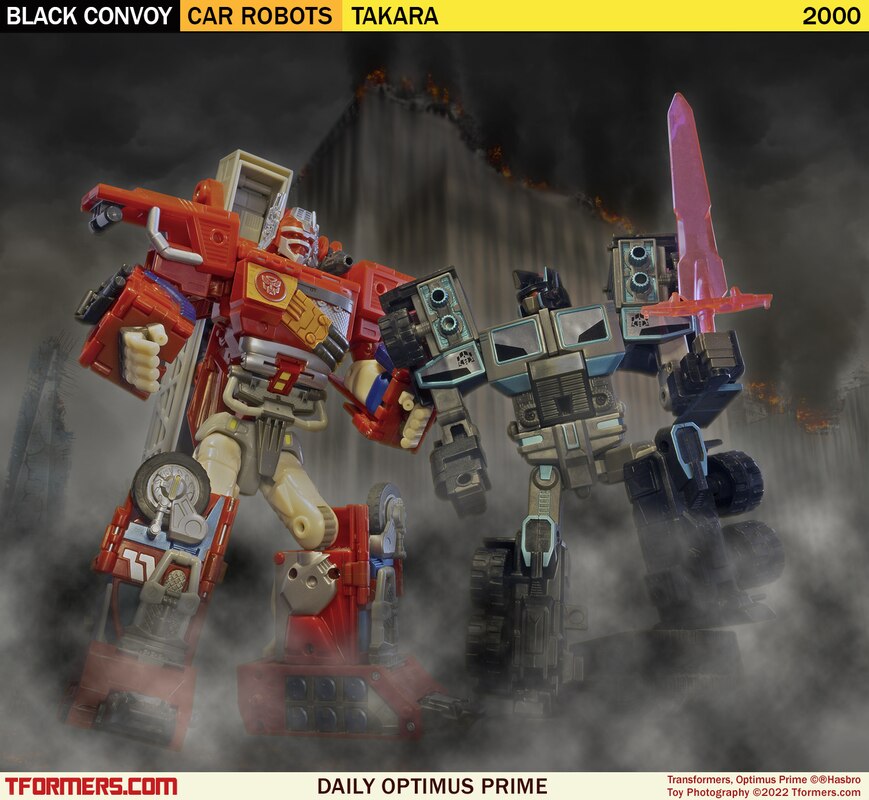 Daily Prime - Car Robots Destronger Black Convoy