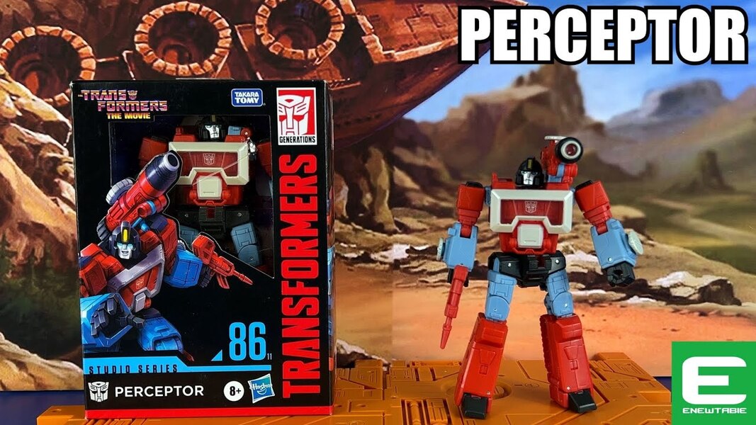 Transformers Studio Series 86 Perceptor Unboxing and Review