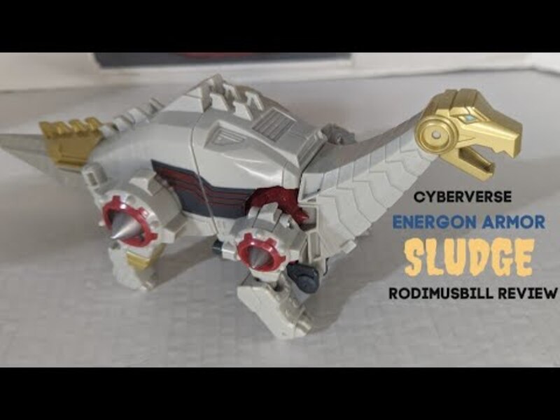 Transformers Bumblebee Cyberverse Ultra Class Energon Armor SLUDGE review
