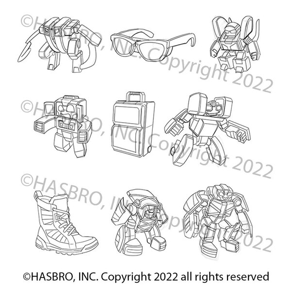 Transformers BotBots More Concept Art by Ken Christiansen