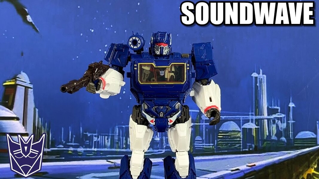 Transformers BumbleBee Studio Series Soundwave Unboxing and Review