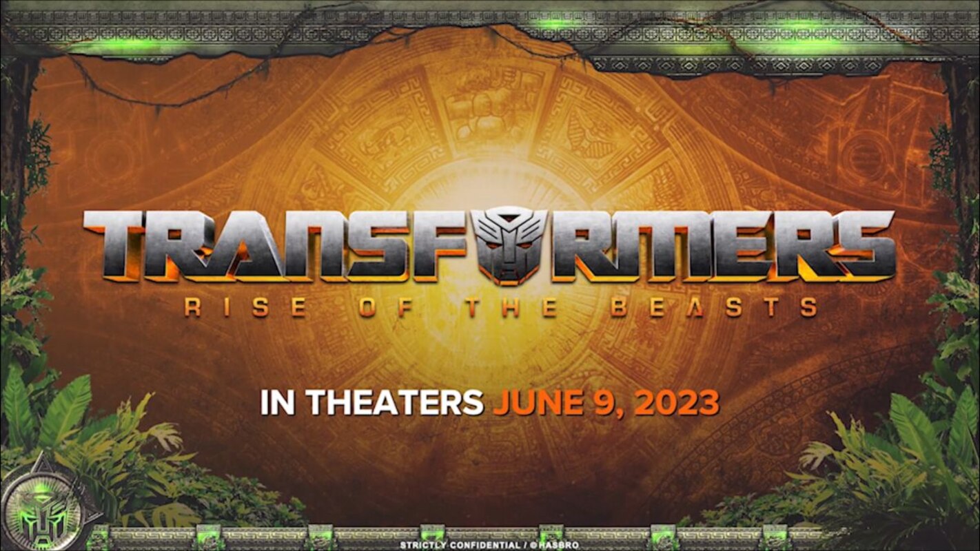 Transformers Rise Of The Beasts Sizzle Reel Shown at CinemaCon 2022 Details