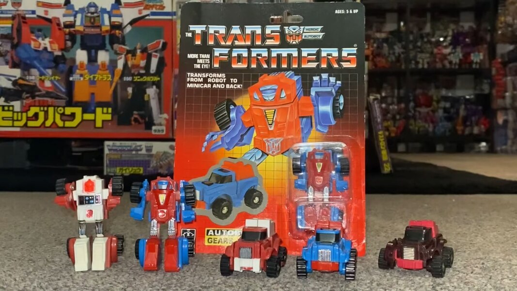 Transformers G1 Gears Review - Complete Vintage Collection Minibot Estrela Comparison